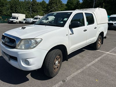 Lot 43 - 2011 Toyota Hilux 2.5 D-4D 4x4 Pick Up Euro 4