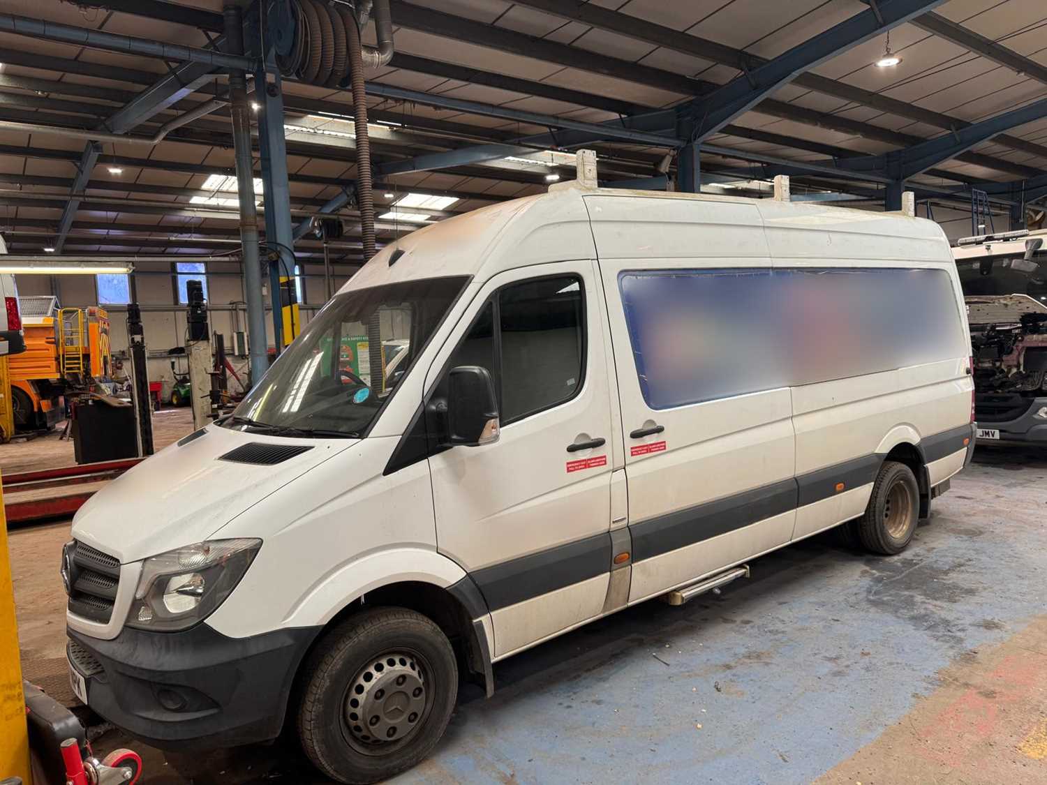 Lot 8 - 2017 Mercedes Sprinter 514CDI Mobile Library / Events Panel Van Euro 6