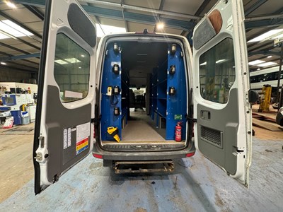 Lot 8 - 2017 Mercedes Sprinter 514CDI Mobile Library / Events Panel Van Euro 6