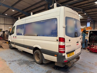 Lot 8 - 2017 Mercedes Sprinter 514CDI Mobile Library / Events Panel Van Euro 6