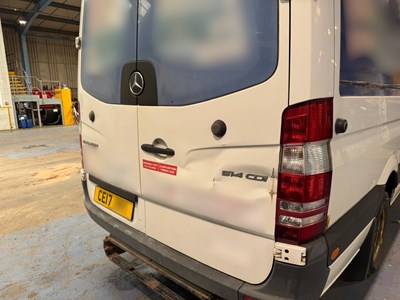 Lot 8 - 2017 Mercedes Sprinter 514CDI Mobile Library / Events Panel Van Euro 6