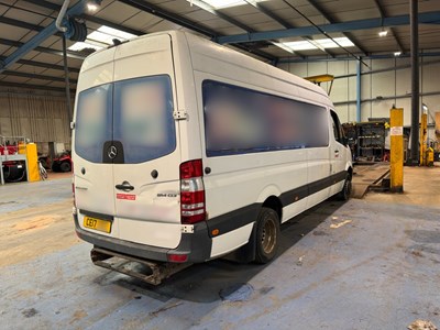 Lot 8 - 2017 Mercedes Sprinter 514CDI Mobile Library / Events Panel Van Euro 6