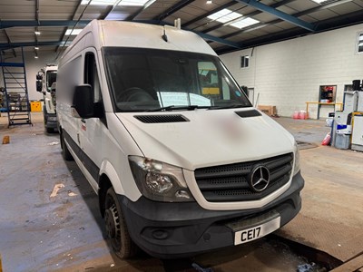 Lot 8 - 2017 Mercedes Sprinter 514CDI Mobile Library / Events Panel Van Euro 6