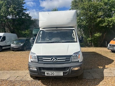 Lot 32 - 2020 LDV V80 L2H1 C/C TD Luton Van Euro 5