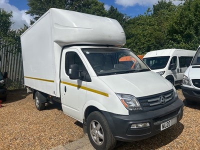 Lot 32 - 2020 LDV V80 L2H1 C/C TD Luton Van Euro 5