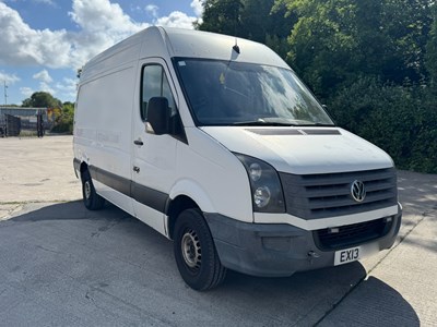 Lot 21 - 2013 Volkswagen Crafter CR35 TDI 109 MWB Panel Van Euro 5