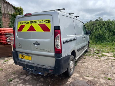 Lot 54 - 2012 Citroen dispatch 1000 L1H1 Enterprise HDi Van Euro 5