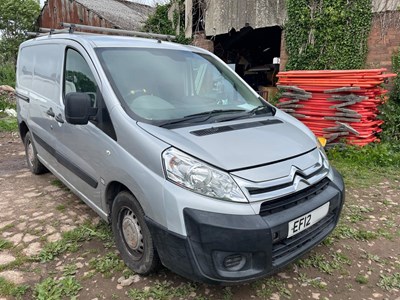 Lot 54 - 2012 Citroen dispatch 1000 L1H1 Enterprise HDi Van Euro 5