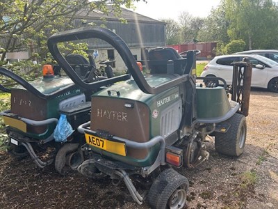 Lot 7 - 2007 Hayter LT324 Ride on Mower- SPARES OR REPAIRS