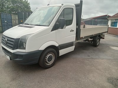 Lot 31 - 2016 Volkswagen Crafter CR35 Startline TDI Dropside Euro 5 NO VAT