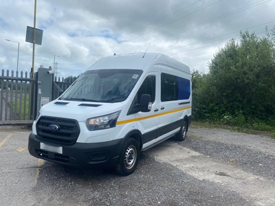 Lot 23 - 2021 Ford Transit 350 Leader EcoBlue Welfare Bus Euro 6