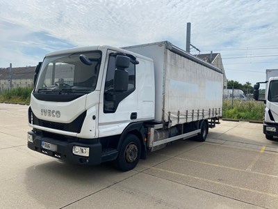 Lot 5 - 2016 (66 Plate) Iveco Eurocargo 120EL19P S-A Rigid Curtainside Euro 6