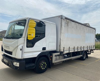 Lot 15 - 2016 (66 Plate) Iveco Eurocargo 120EL19P S-A Rigid Curtainside Euro 6