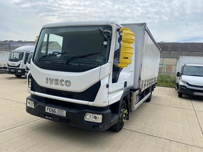 Lot 4 - 2016 (66 Plate) Iveco Eurocargo 120EL19P S-A Rigid Curtainside Euro 6