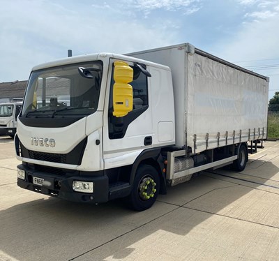 Lot 14 - 2016 (66 Plate) Iveco Eurocargo 120EL19P S-A Rigid Curtainside Euro 6