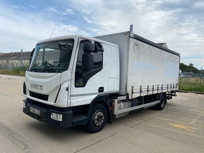 Lot 6 - 2016 (66 Plate) Iveco Eurocargo 120EL19P S-A Rigid Curtainside Euro 6
