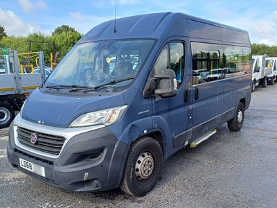 Lot 10 - 2018 (68 Plate) Fiat Ducato 42 Multijet II Maxi Minibus Euro 6