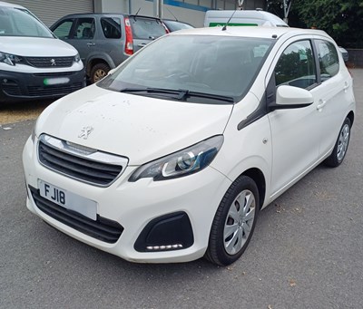 Lot 12 - 2018 Peugeot 108 Active Euro 6