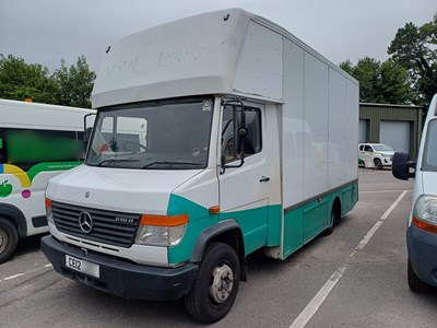 Lot 15 - 2012 Mercedes Vario 616D 4x2 Rigid Mobile Library Euro 4