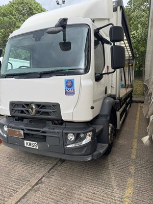 Lot 1 - 2018 (68 Plate) Renault D Range Rigid Curtainside Euro 6