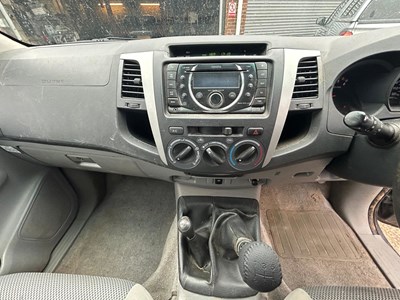 Lot 50 - 2011 (61 Plate) Toyota Hilux HL3 D-4D 4X4 DCB Euro 5