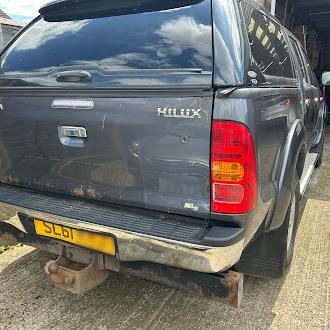 Lot 50 - 2011 (61 Plate) Toyota Hilux HL3 D-4D 4X4 DCB Euro 5