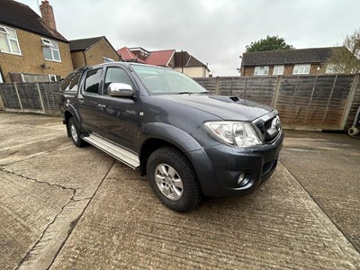 Lot 50 - 2011 (61 Plate) Toyota Hilux HL3 D-4D 4X4 DCB Euro 5