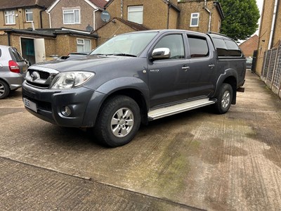 Lot 31 - 2011 (61 Plate) Toyota Hilux HL3 D-4D 4X4 DCB Euro 5
