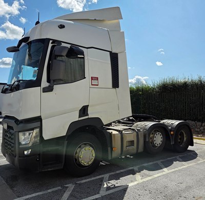 Lot 2 - 2018 (68 Plate) Renault T480 Comfort 6x2 Tractor Unit Euro 6
