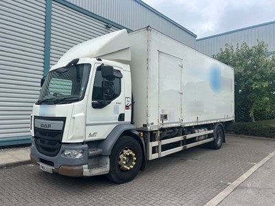 Lot 8 - 2016 (65 Plate) DAF LF 250 rigid box shredding vehicle Euro 6