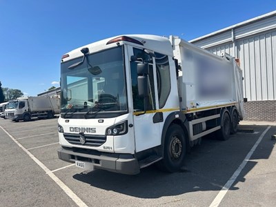 Lot 13 - 2016 (66 Plate) Dennis Eagle Elite 6 6x2 Refuse Collection Vehicle Euro 6