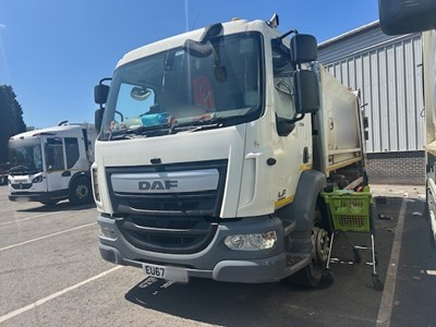 Lot 6 - 2017 DAF LF230 Refuse Collection Vehicle Euro 6