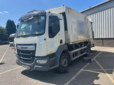 Lot 3 - 2020 (70 Plate) DAF LF 230 Refuse Collection Vehicle Euro 6