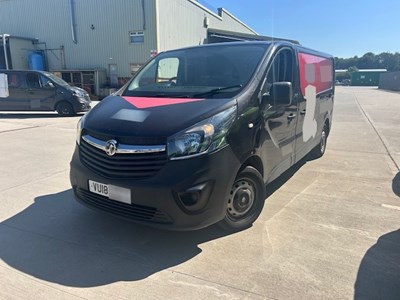 Lot 15 - 2018 Vauxhall Vivaro 2900 Bi turbo CDTI Panel Van Euro 6