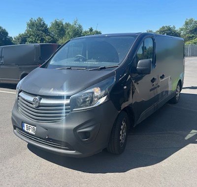 Lot 22 - 2018 Vauxhall Vivaro 1.6 CDTI 2900 BiTurbo EcoTEC Panel Van Euro 6