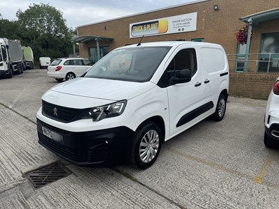Lot 22 - 2020 (70 Plate) Peugeot Partner Professional L1 Bhdi Euro 6