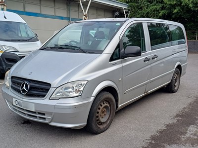 Lot 17 - 2011 Mercedes Benz Vito 110 CDI Traveliner Minibus Euro 4