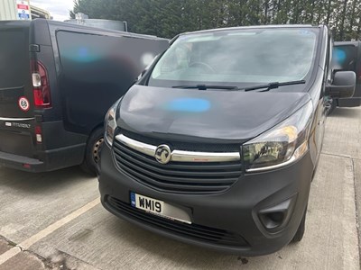 Lot 52 - 2019 Vauxhall Vivaro 1.6 CDTi 2900 BiTurbo ecoTEC Panel Van Euro 6