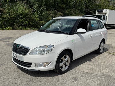 Lot 59 - 2012 (62 Plate) Skoda Fabia Greenline TDI CR Estate Euro 5