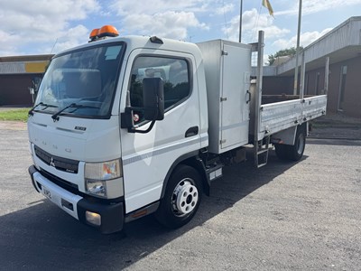 Lot 25 - 2012 Mitsubishi Fuso Canter 7C15 7.5T Tipper Euro 5