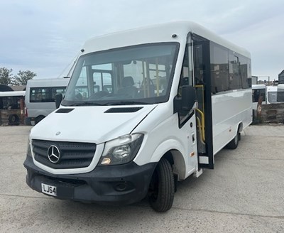 Lot 17 - 2014 (64 Plate) Mercedes Sprinter 513 CDI 16 Seat Minibus Euro 5