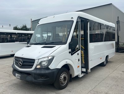 Lot 19 - 2015 (65 Plate) Mercedes Sprinter 513 CDI 16 Seater Minibus Euro 5