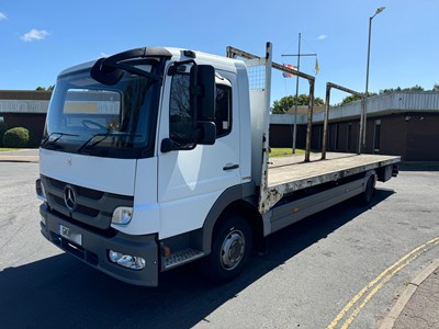 Lot 24 - 2011 Mercedes Atego 1222LNR 12T Flatbed Euro 4