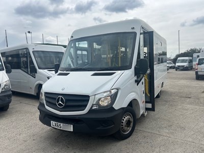 Lot 32 - 2015 (65 Plate) Mercedes Benz Sprinter 513 16 Seater Minibus Euro 5