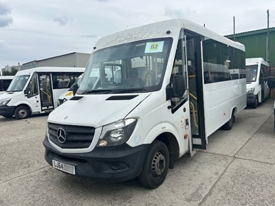 Lot 18 - 2014 (64 Plate) Mercedes Benz Sprinter 513 CDI 16 Seat Minibus Euro 5