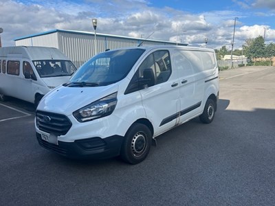 Lot 23 - 2021 (71 Plate) Ford Transit Custom 300 Leader Ecoblue Panel Van Euro 6