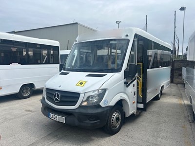 Lot 28 - 2015 (65 Plate) Mercedes Benz Sprinter 513 CDI 16 Seat Minibus Euro 5