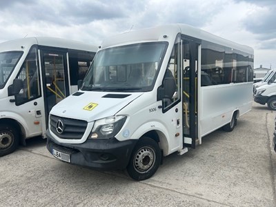 Lot 35 - 2014 (64 Plate) Mercedes Benz Sprinter 513 CDI 16 Seat Minibus Euro 5