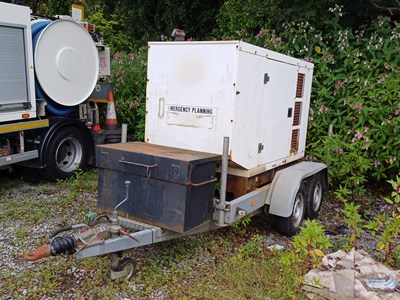 Lot 38 - SDMO Towable 3 Phase Generator