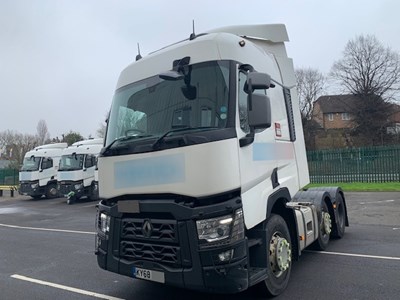 Lot 2 - 2018 (68 Plate) Renault T480 Comfort 6x2 Tractor Unit Euro 6